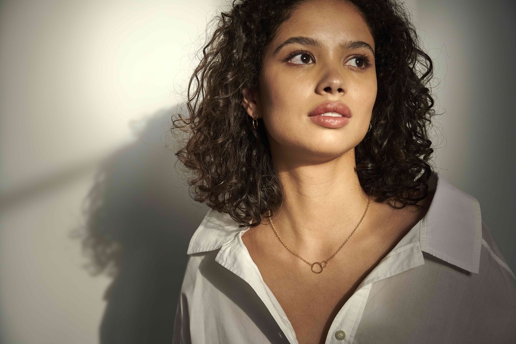 NECKLACE LASSO PHI K1.40 Silver