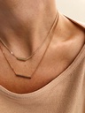 NECKLACE LASSO Square K1.38 Yellow