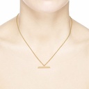 NECKLACE LASSO Tubular Minds K1.7 Yellow