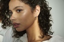 EARRING LASSO PHI O1.91 Silver (1 PIECE)