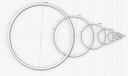EARRING LASSO PHI O1.96 Silver (1 PIECE)
