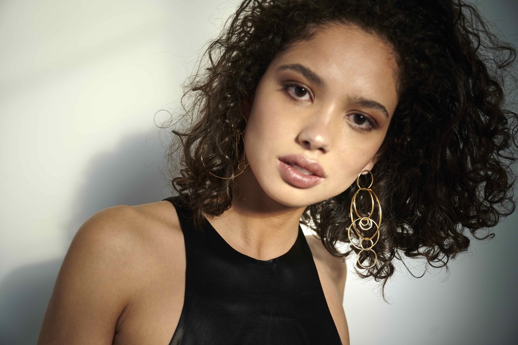 EARRING LASSO PHI O1.96 Yellow (1 PIECE)