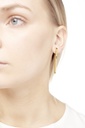 EARRING LASSO Tubular Minds O1.68 Silver (1 PIECE)