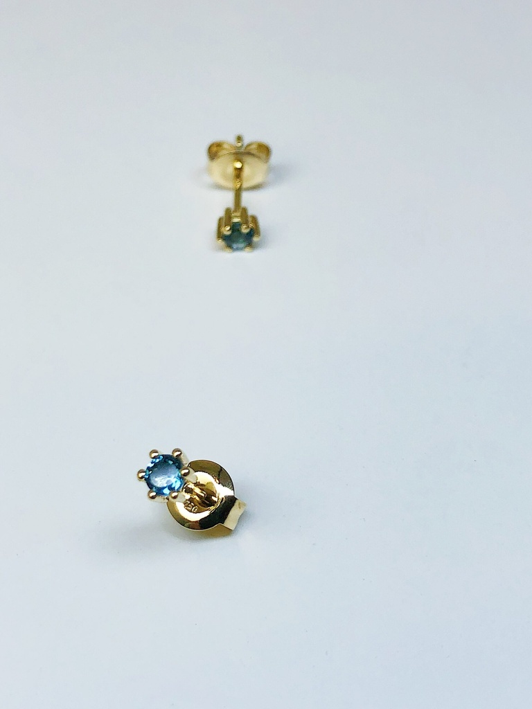 EARSTUDS LASSO London Topaz