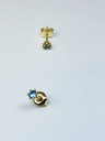 EARSTUDS LASSO London Topaz