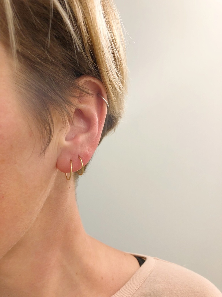 HOOPS LASSO 18kt Yellow Gold