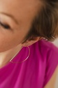 EARSTUDS LASSO Circles O1.57 Yellow