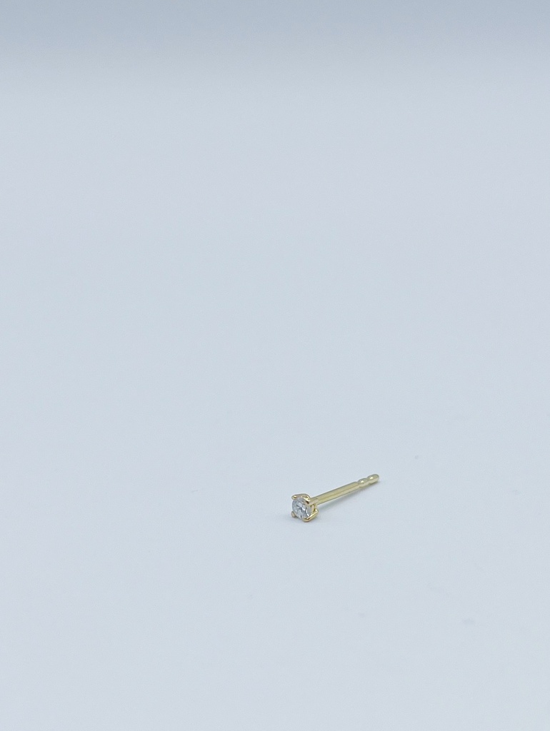 EARSTUD LASSO Briljant 0,03ct