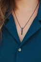 NECKLACE LASSO RU K1.16  black
