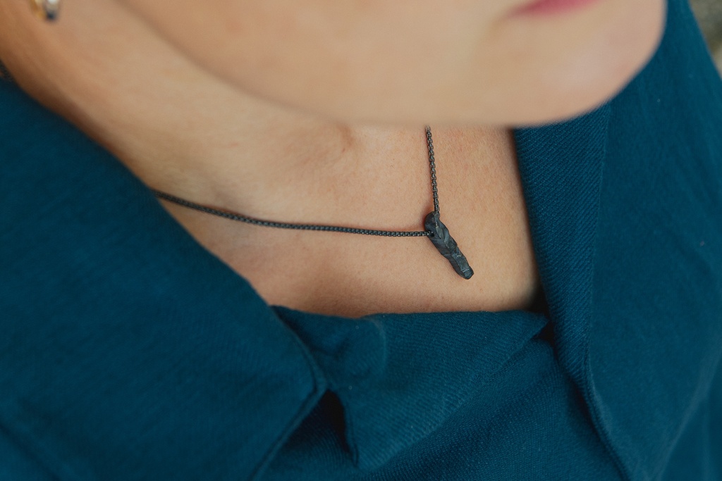 NECKLACE LASSO RU K1.16  black