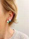 EARRING Anke Raeymaekers O13.7 Green 