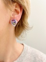 EARRINGS Anke Raeymaekers O13.5 Dark Blue