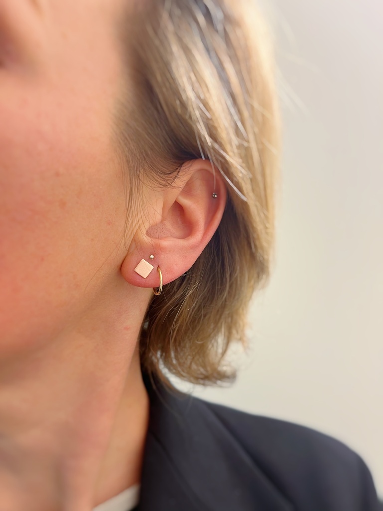 EARSTUD Lasso O1.13 silver (1 PIECE) 