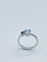 RING LASSO 18kt Yellow Gold & Tourmaline & Sapphire