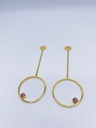 EARRINGS Liesbeth Gemels O16.24 Tourmaline