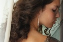 EARRINGS LASSO TWISTED BONE O1.6 Silver 