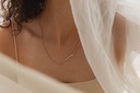 NECKLACE LASSO TWISTED BONE K1.22 Silver 