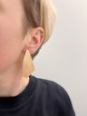 Earrings Lisa Vanlangendonck O18.5 Gold Structure