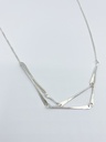 NECKLACE LASSO TWISTED BONE K1.24 Silver