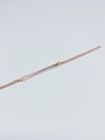 BANGLE LASSO TWISTED BONE A1.35 Rose