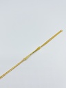 BANGLE LASSO TWISTED BONE A1.35 Yellow