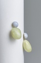 EARRINGS Mussels & Muscels O19.4 Chalcedony & Jade