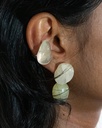 EARRINGS Mussels & Muscels O19.6 Jasper & Jade