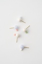 EARRINGS Mussels & Muscels O19.7 Chalcedony & Ivory