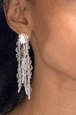 EARRINGS Mussels & Muscels O19.14 Rock Chrystal
