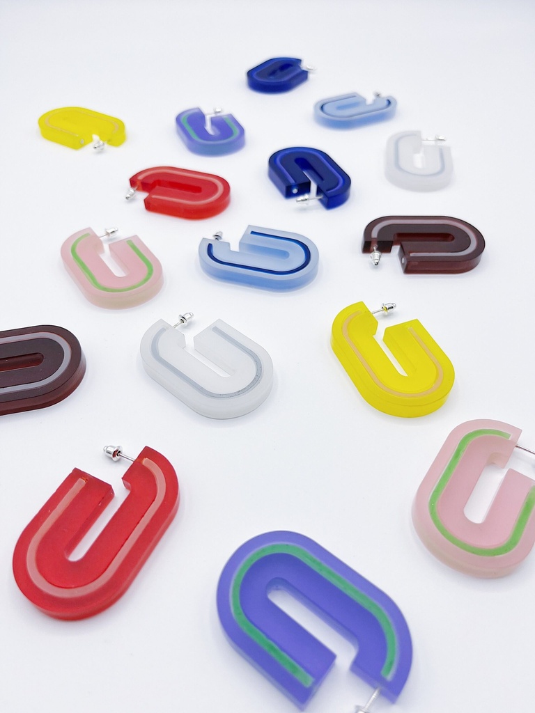 EARRINGS Zoë Eysermans O23.1 Ice
