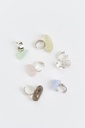 EARCUFF Mussels & Muscels E19.3 Chalcedony 