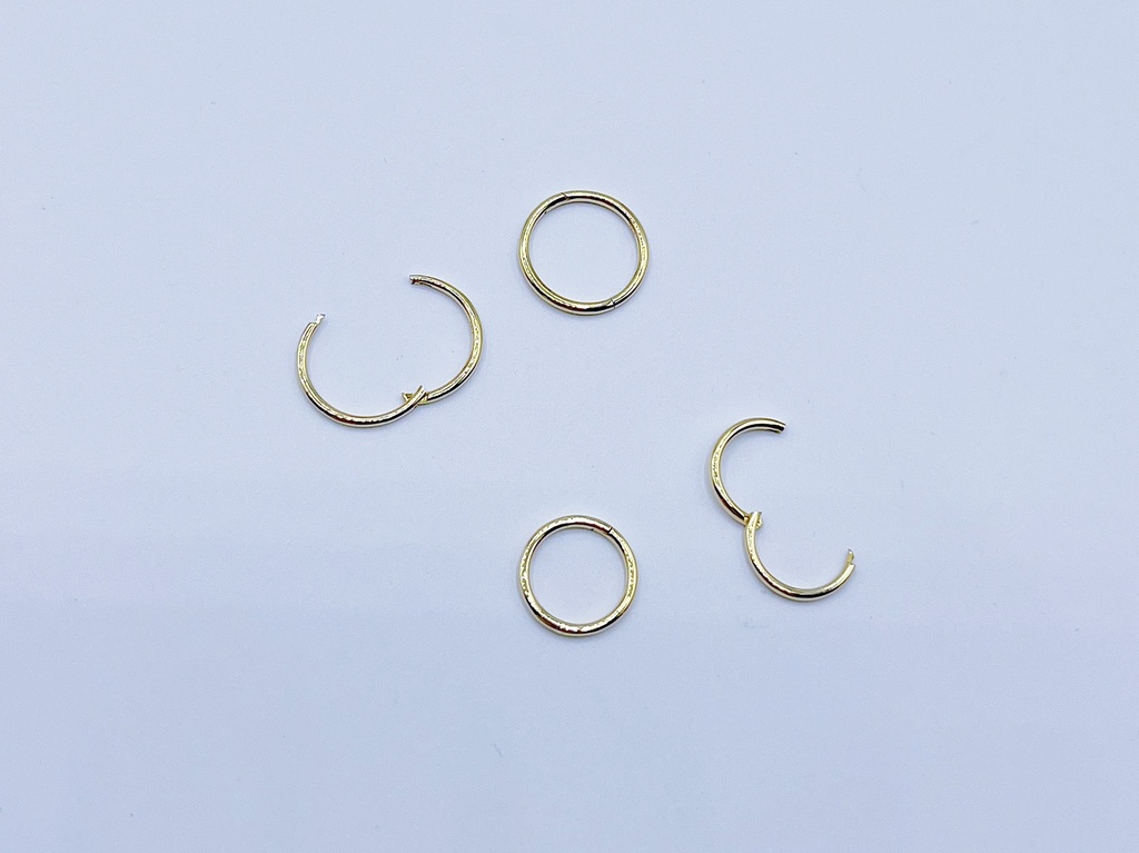 EARRINGS LASSO 14kt Yellow Gold (ONE PIECE)