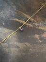 PENDANT LASSO Gem Amethyst Yellow 