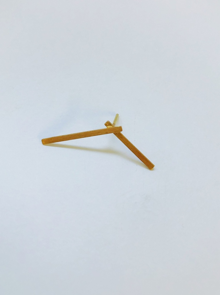 EARRINGS Panayiotis Panayi 024.1 clock 8am/pm