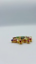 PENDANT LASSO Gem Rhodolite Yellow
