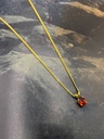 PENDANT LASSO Gem Citrine Yellow 