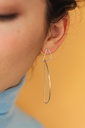EARRINGS LASSO Circles O1.56 Silver