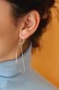 EARRINGS LASSO Circles O1.56 Silver