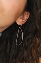 EARRINGS LASSO Circles O1.56 Silver