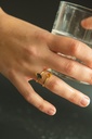 RING LASSO 18kt Yellow Gold & Citrine