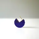 Januka_Slice Earring 18mm Lapislazuli Mini 5.webp