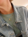 NECKLACE Liesbeth Gemels K16.15 Prasioliet