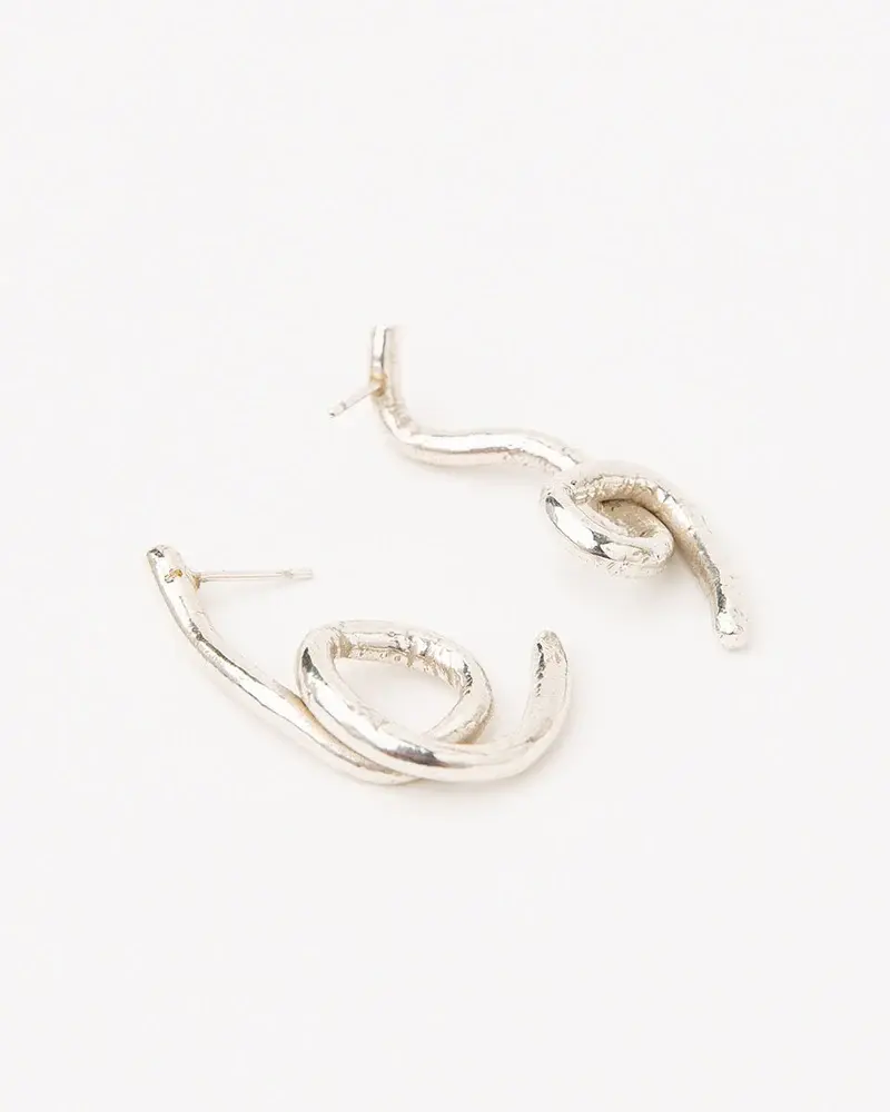 ALGA Earrings silver 2.webp