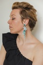 EARRINGS Priya Palecanda 046.1 Fish Blue