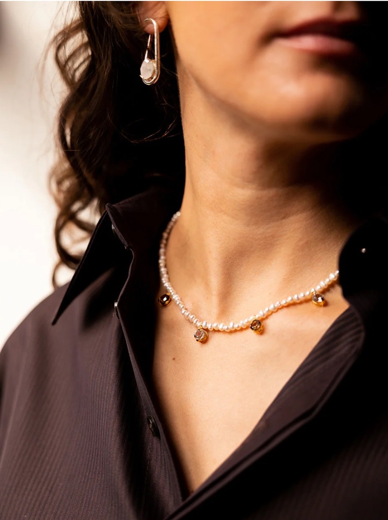 NECKLACE Studio Collect K65.44 Pearl &amp