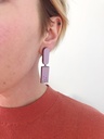 EARRINGS Karen Vanmol O40.4 Purple