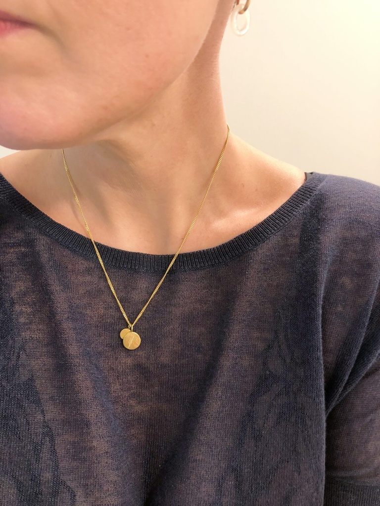 PENDANT LASSO 18kt Yellow Gold Medium