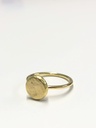 RING LASSO 18kt Yellow Gold Disc