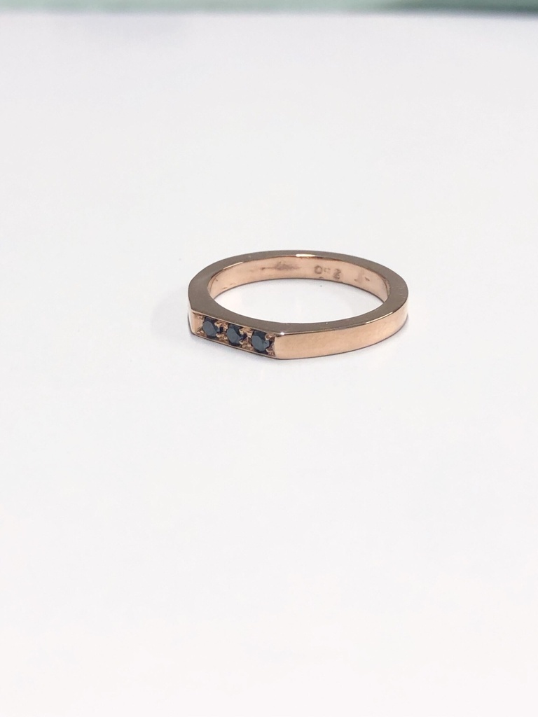 RING LASSO 18kt Red Gold 