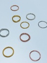 RING LASSO Stack R1.1 Rose